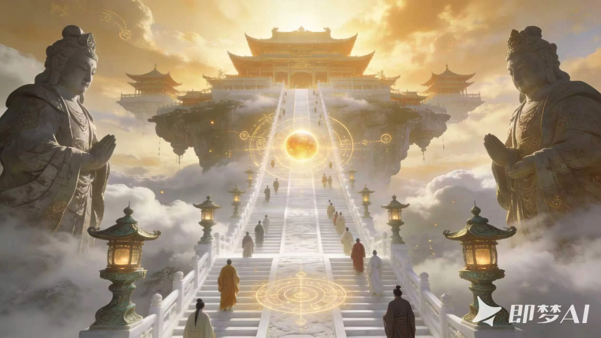古寺云雾